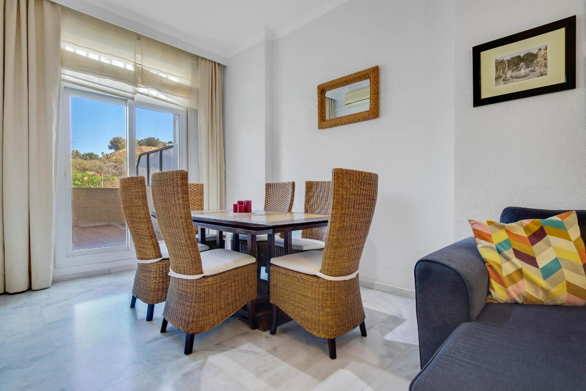 Apartamento Para 6 Con Wifi, Ac, Piscina Y Parking Gratis Benalmádena Esterno foto