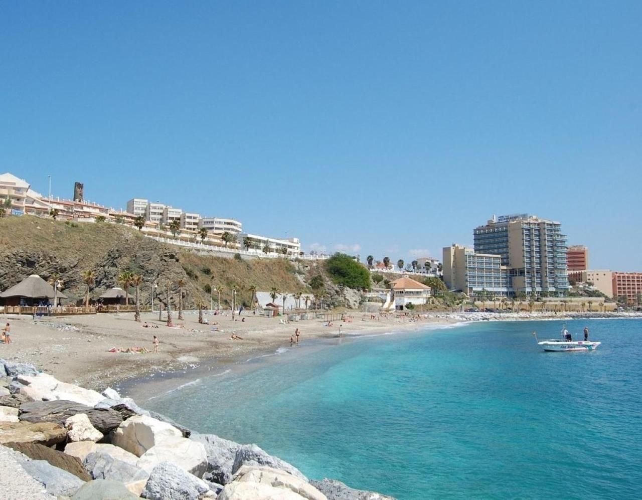 Apartamento Para 6 Con Wifi, Ac, Piscina Y Parking Gratis Benalmádena Esterno foto